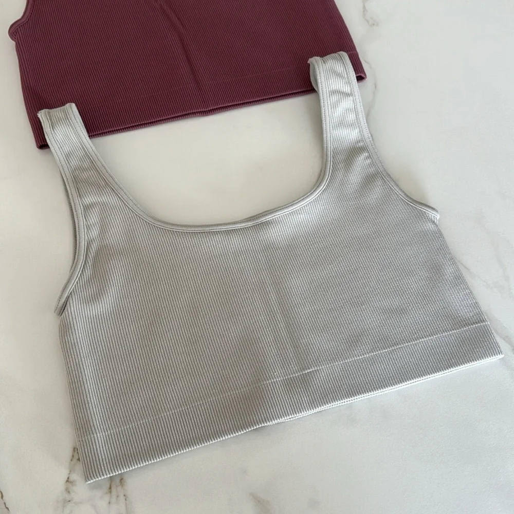 Set Active Ribbed Bras - Picture 4 of 6